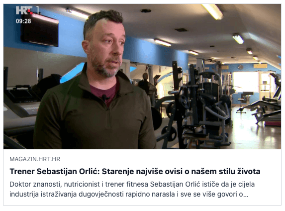 Sebastijan Orlić - Kvaliteta života - Longevity - Dugovječnost - Nutricionizam