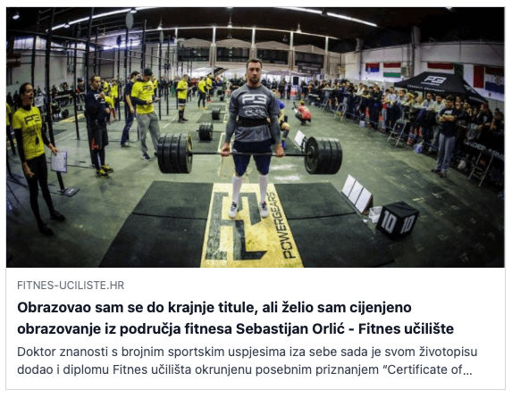 Sebastijan Orlić - Kvaliteta života - Longevity - Dugovječnost - Nutricionizam