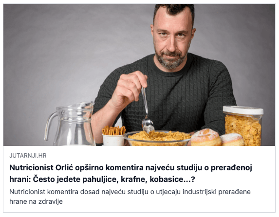 Sebastijan Orlić - Kvaliteta života - Longevity - Dugovječnost - Nutricionizam